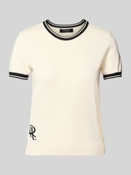 T-Shirt in Strick-Optik von Lauren Ralph Lauren - 1