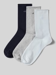 Sokken met logostitching in een set van 3 paar van CK Calvin Klein - 13