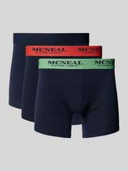 Trunks mit Label-Bund im 3er-Pack von MCNEAL Blau - 9