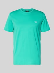 T-Shirt mit Logo-Patch und Rundhalsausschnitt von Emporio Armani - 22