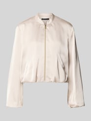 Regular Fit Blazer aus Satin mit Reißverschluss von Betty Barclay Beige - 10