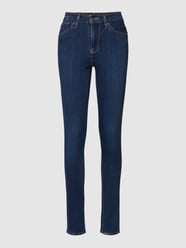 High Rise Skinny Fit Jeans mit Kontrastnähten von Levi's® - 5