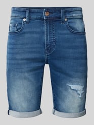 Szorty jeansowe o kroju regular fit z 5 kieszeniami model ‘PLY’ od Only & Sons - 14