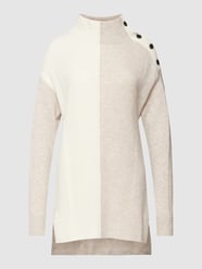 Gebreide pullover met labeldetails van Marc Cain Wit - 35