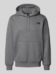 Hoodie mit Label-Print von The North Face Grau - 16