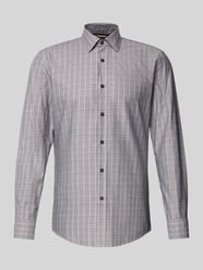 Slim fit vrijetijdsoverhemd met kentkraag, model 'HANK' van BOSS Beige - 33