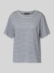 T-shirt z mieszanki lnu, krój regular fit, model 'PELOTA' od Weekend Max Mara - 21