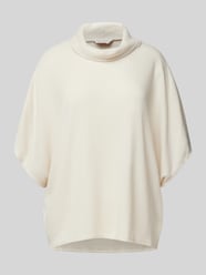 Rollkragenpullover mit 3/4-Arm von Apricot Grau - 10