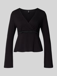Slim Fit Langarmshirt aus Viskose-Mix Modell 'SINI' von ONLY - 6