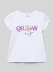 t-shirt o pudełkowym kroju a z czystej bawełny od s.Oliver RED LABEL - 5