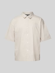 Vrijetijdsoverhemd met knoopsluiting van PEGADOR Beige - 21