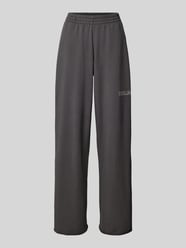 Jogpants mit Rollsaum und Label-Print von Karo Kauer - 9