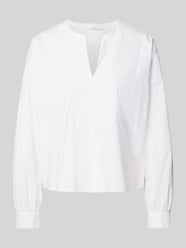 Regular fit blouse met V-hals van Lanius - 43