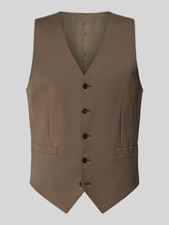 Gilet met knoopsluiting, model 'Wayde' van Tiger Of Sweden Beige - 28