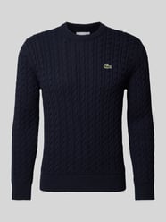 Strickpullover mit Label-Detail von Lacoste - 14