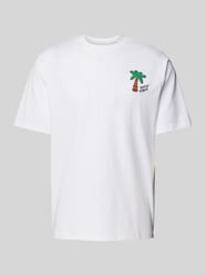 T-Shirt mit Motiv-Print Modell 'PAXTON' von MCNEAL Weiß - 23
