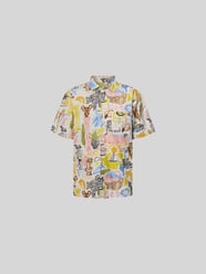 Freizeithemd mit Allover-Motiv-Print von Closed - 36