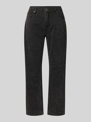Mid Waist Jeans mit Animal-Denim-Optik von Juvia - 3
