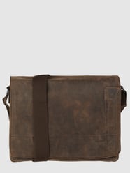 Messenger Bag aus Leder Modell 'Richmond' von Strellson Braun - 32