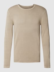 Strickpullover mit Label-Detail Modell 'ONSGARSON' von Only & Sons Grau - 45