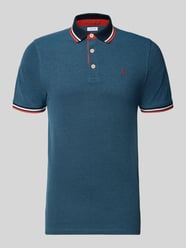 Regular fit poloshirt met labelstitching, model 'PAULOS' van Jack & Jones - 17