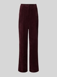 Regular Fit Cordhose mit angedeuteten Taschen Modell 'AMELIE' von CAMBIO - 24