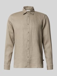 Koszula casualowa o kroju regular fit z czystego lnu od s.Oliver RED LABEL - 23