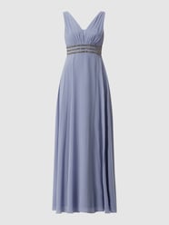 Abendkleid aus Chiffon  von Jake*s Cocktail Blau - 6