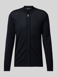 Strickjacke aus Schurwolle mit Reißverschluss von MAERZ Muenchen - 27