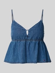 Denim Blusentop aus reiner Baumwolle von Tommy Jeans - 24