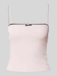 Top mit Strukturmuster von Gina Tricot Rosa - 23