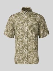 Slim Fit Leinenhemd mit Button-Down-Kragen von Fynch-Hatton - 17