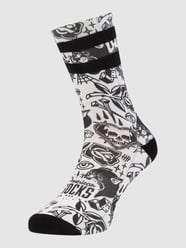 Socken mit Allover-Muster  von American Socks Grau / Schwarz - 33