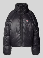 Loose fit gewatteerd jack met labelstitching, model 'MONTEROSA' van FILA - 12