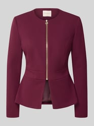 Kurzblazer mit Label-Detail von Rinascimento Bordeaux - 42