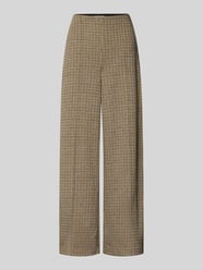 Wide Fit Stoffhose mit Viskose-Anteil Modell 'Kate' von ICHI Beige - 8