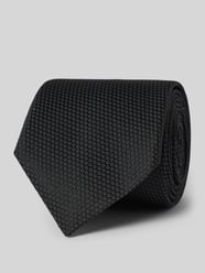 Krawatte mit Label-Detail von BOSS Schwarz - 26