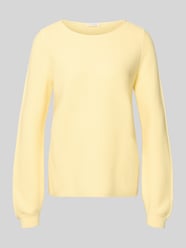 Regular Fit Pullover mit Strukturmuster von Christian Berg Woman - 10