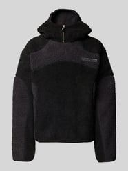 Hoodie met korte ritssluiting van REVIEW - 40