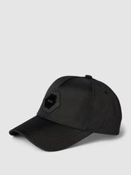 Baseballpet met logo-applicatie, model 'Classic Hexagon Logo' van BALR. Zwart - 44