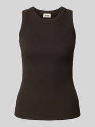 Tanktop mit gerippten Abschlüssen Modell 'OLINA' von Drykorn - 2