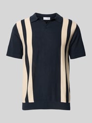 Poloshirt mit V-Ausschnitt Modell 'MATTIS' von SELECTED HOMME - 10