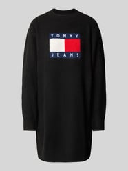 Sukienka o kroju relaxed fit z dzianiny z dodatkiem wełny od Tommy Jeans - 12