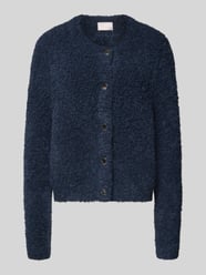 Kurtka z dzianiny z mieszanki wełny z alpaki z okrągłym dekoltem od Hemisphere - 31