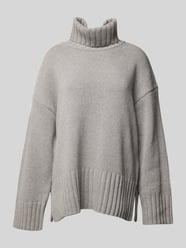 Strickpullover mit Rollkragen Modell 'Josephine' von Barbour Grau - 40