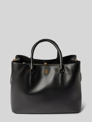 Handtasche mit Label-Applikation Modell 'MARCY' von Lauren Ralph Lauren Schwarz - 32