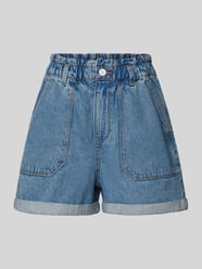 Shorts mit seitlichen Eingrifftaschen von Tom Tailor Denim Blau - 11