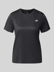 Regular Fit T-Shirt mit Logo-Print von New Balance - 1