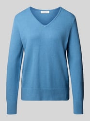 bluza o kroju regular fit z dodatkiem wiskozy od Christian Berg Woman - 8