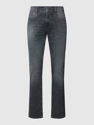 Jeans mit Label-Patch Modell 'Jogn Jeans' von MAC Grau - 9